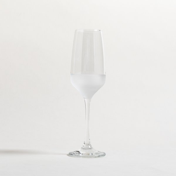 Copa De Champagne Con Fondo Esmerilado 195ml