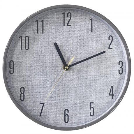 Reloj De Pared 25cm Plastico