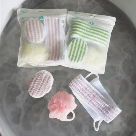 Set De 3 Esponjas Para Baño Spa