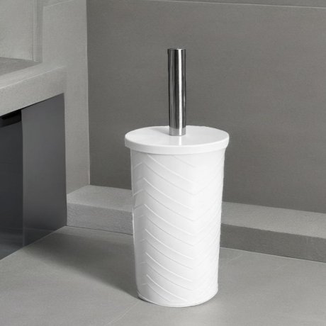 Cepillo Para Baño 38cm Blanco