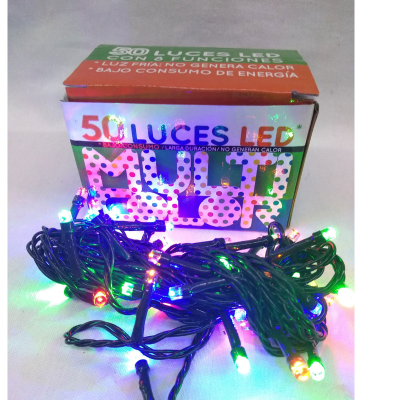 Luces Led Multicolor X 50