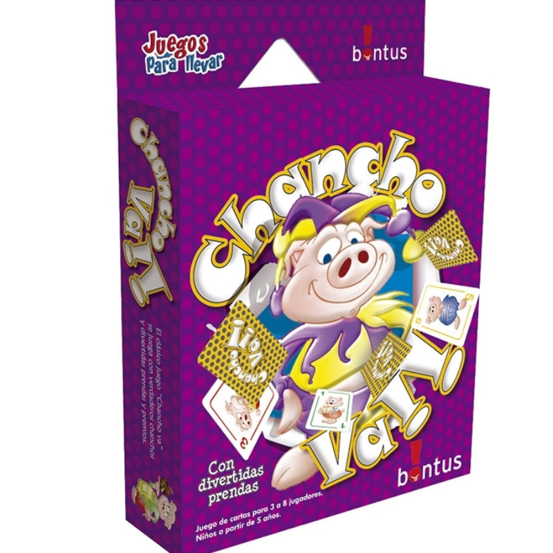 Juego De Cartas Chancho Va