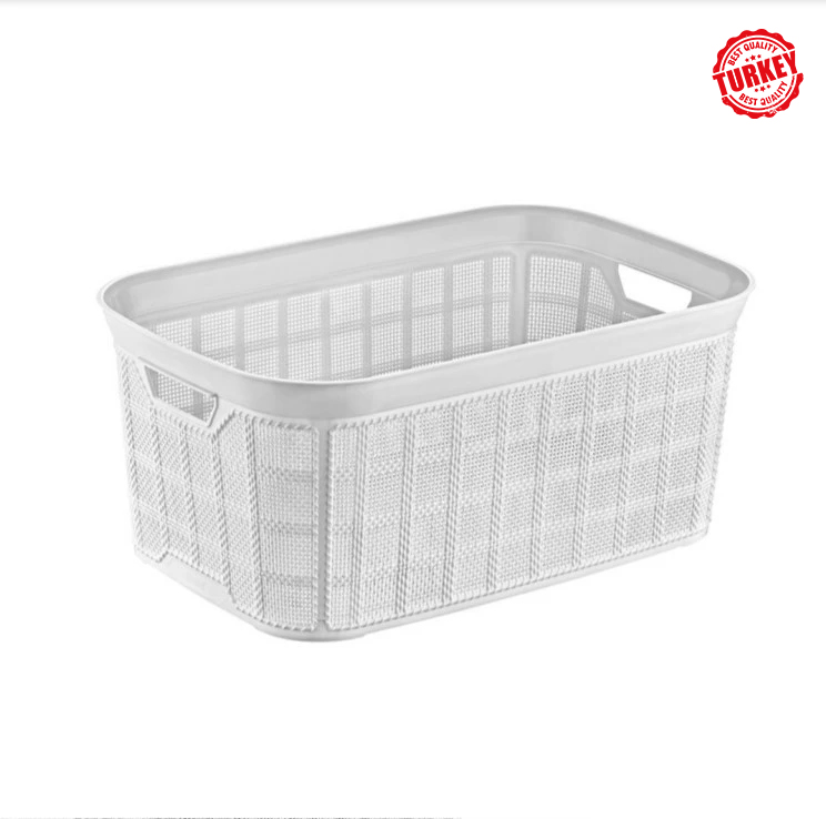 Canasto Plastico Sin Tapa 33x22x15,5