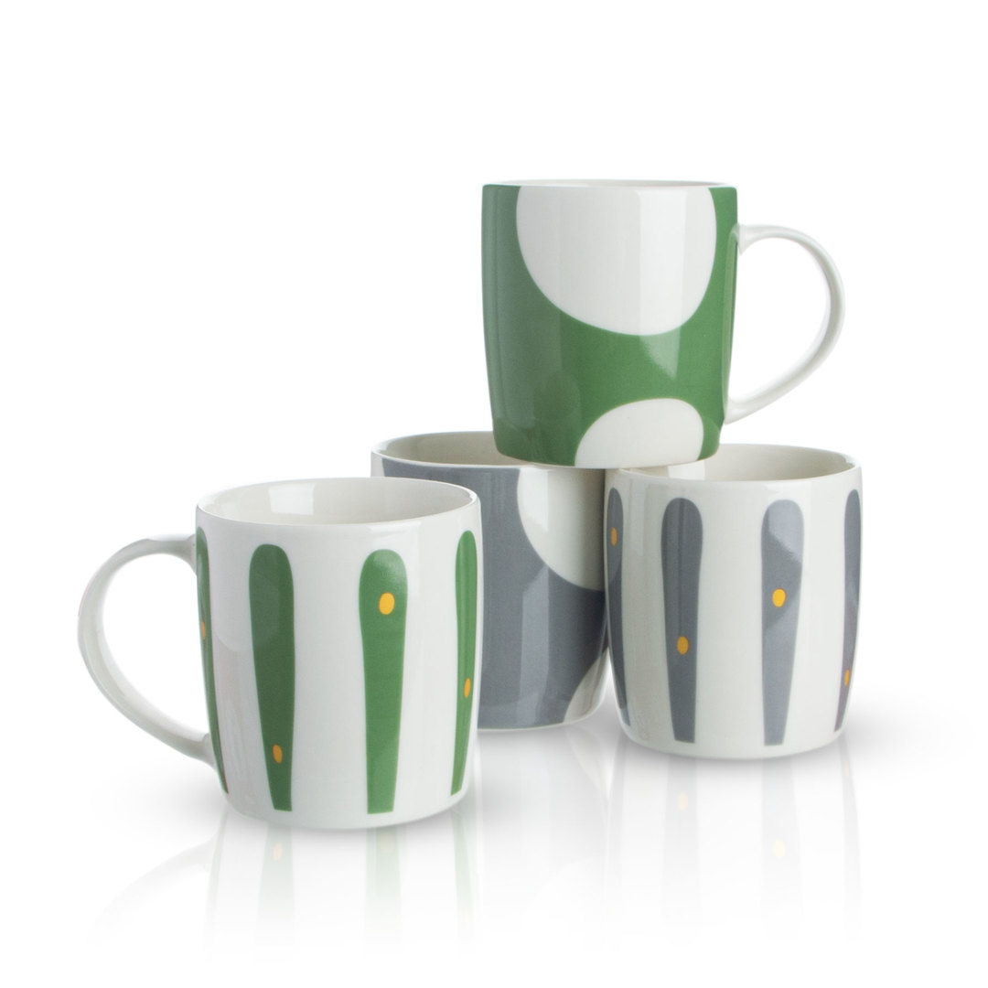 Jarro Mug 350ml Verde Gris