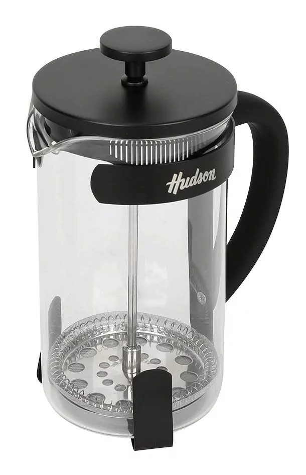 Cafetera Embolo 800cc Negra Hudson