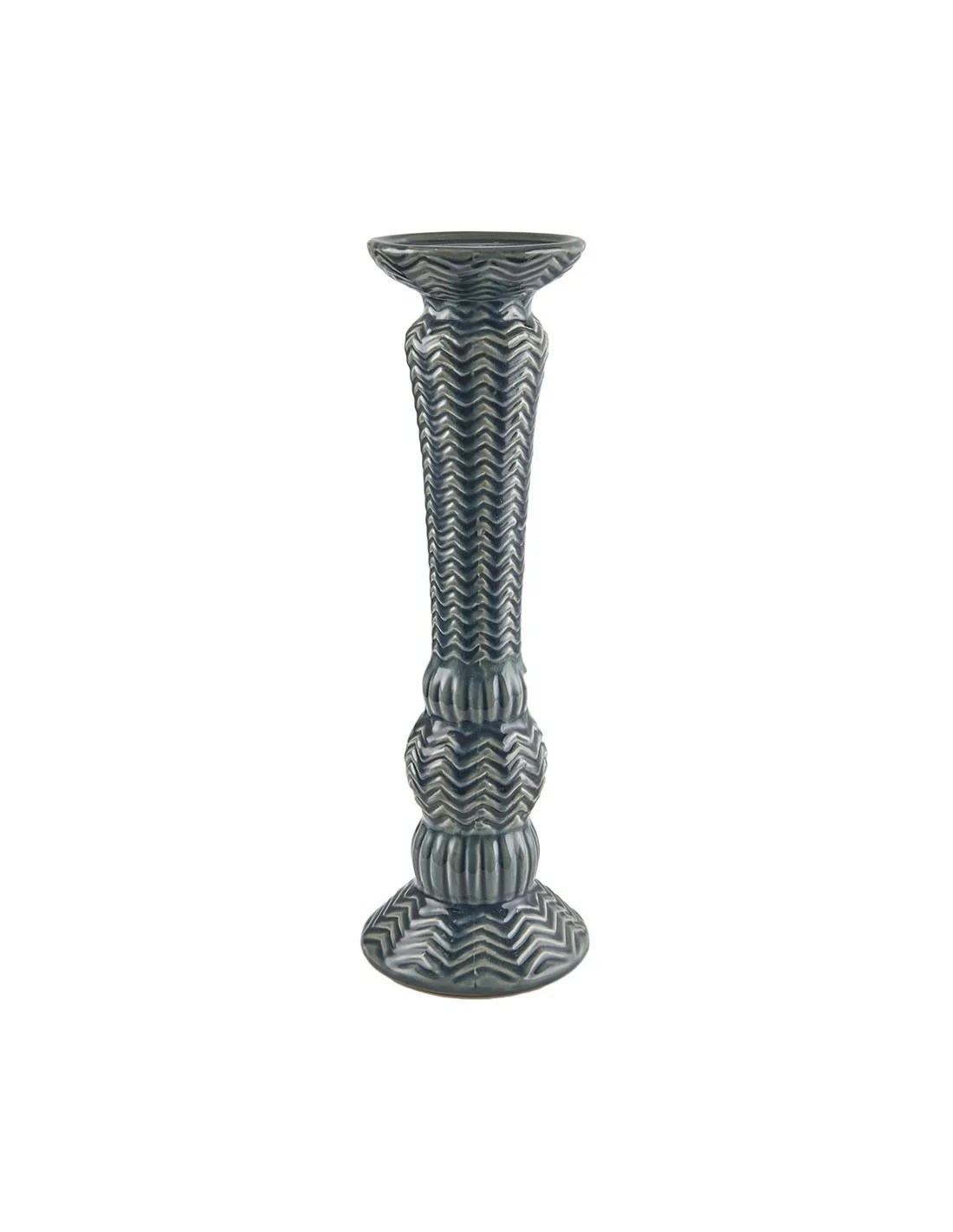 Candelabro De Ceramica 44x14cm