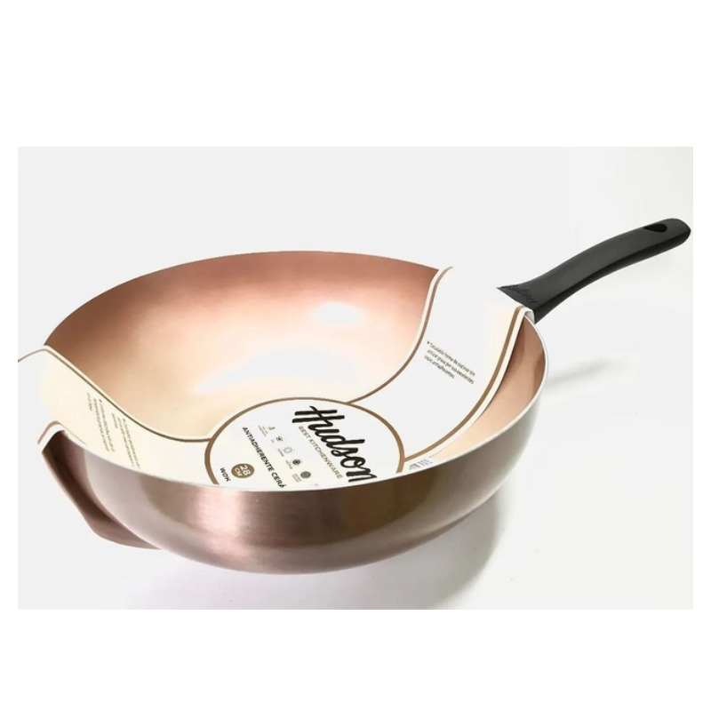 Wok De Ceramica Hudson Cobre