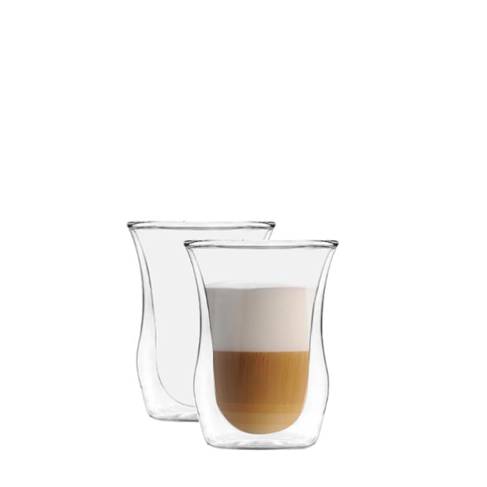 Taza De Te Barista 300cc  Doble Vidrio 