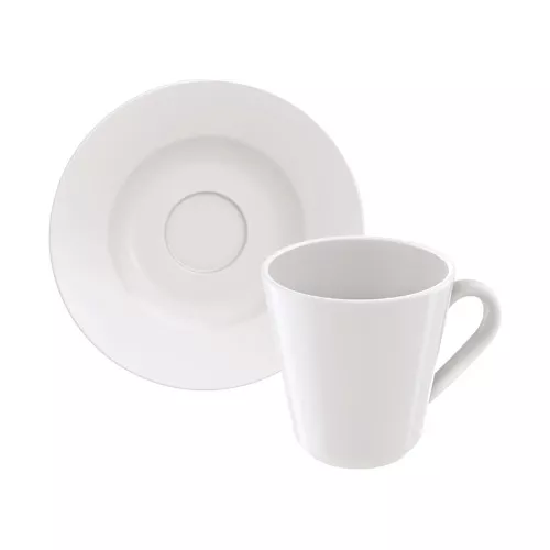 Taza De Cafe Con Plato Leonora  70ml